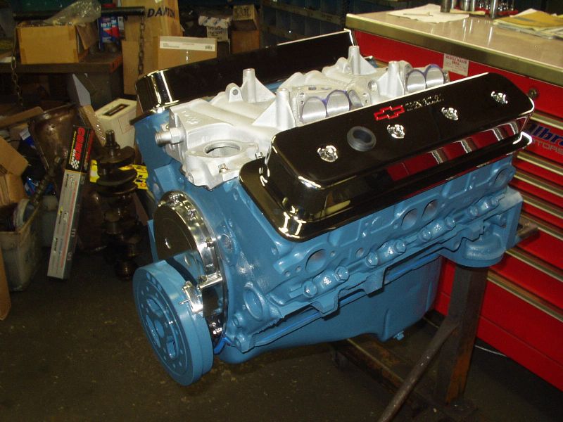 Chevy, Ford, Pontiac, and Oldsmobile performance crate engines
