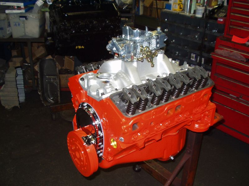 Chevy, Ford, Pontiac, and Oldsmobile performance crate engines