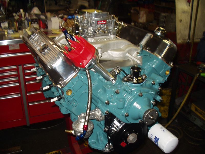 Chevy, Ford, Pontiac, and Oldsmobile performance crate engines