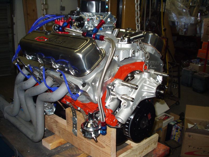 Chevy, Ford, Pontiac, and Oldsmobile performance crate engines
