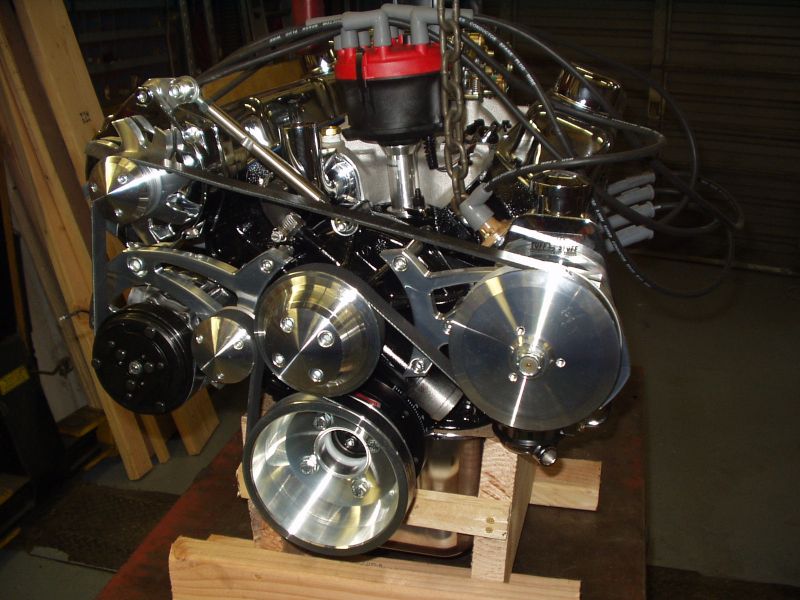 Chevy, Ford, Pontiac, and Oldsmobile performance crate engines