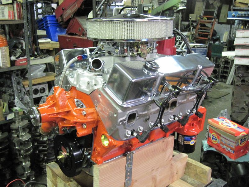 Chevy, Ford, Pontiac, and Oldsmobile performance crate engines