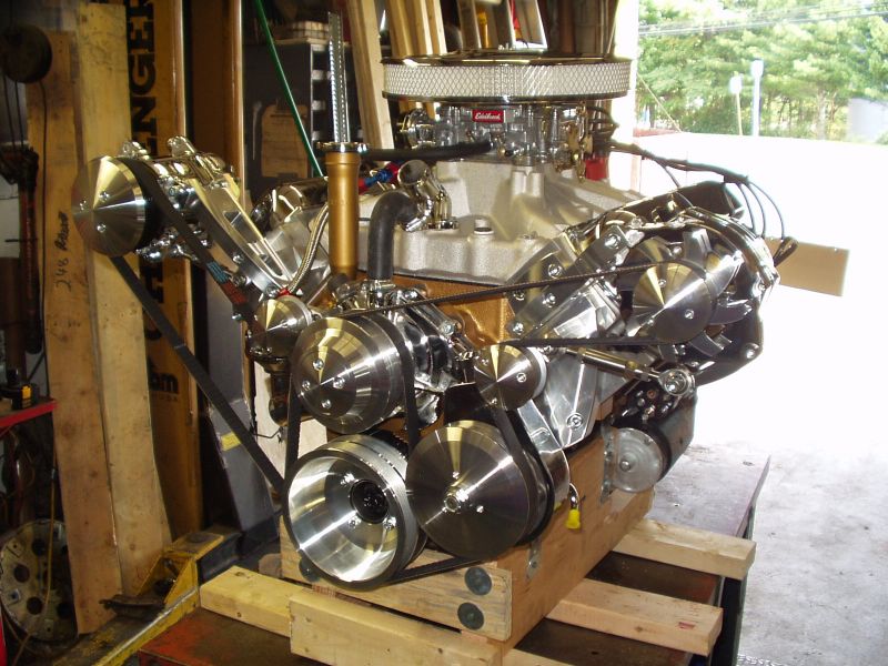 Chevy, Ford, Pontiac, and Oldsmobile performance crate engines