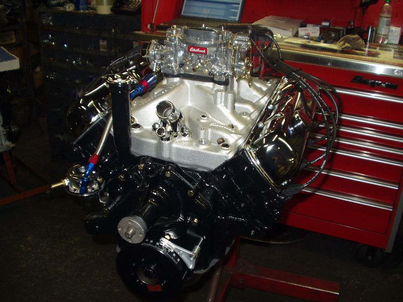 Chevy, Ford, Pontiac, and Oldsmobile performance crate engines