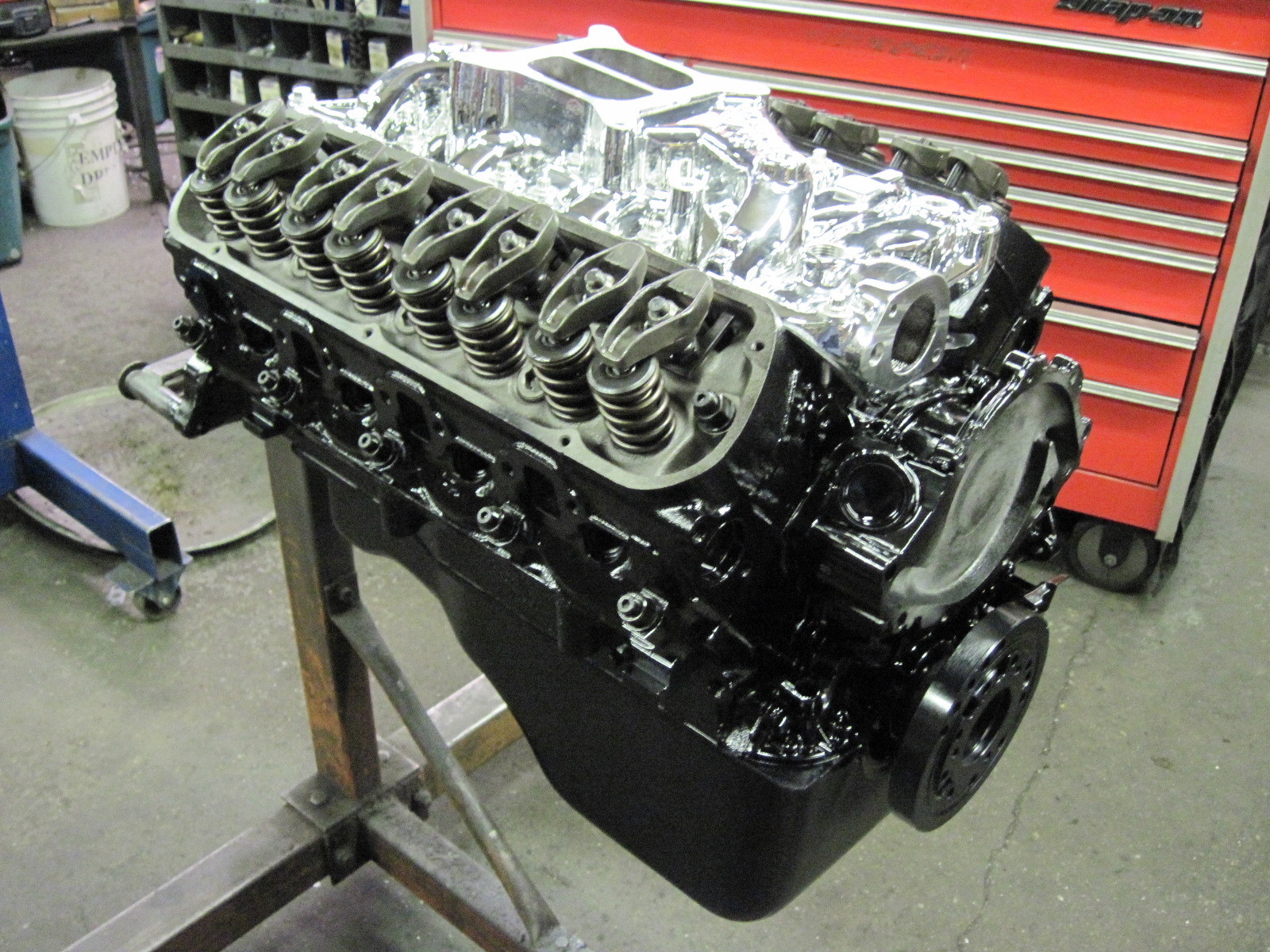 Chevy, Ford, Pontiac, and Oldsmobile performance crate engines