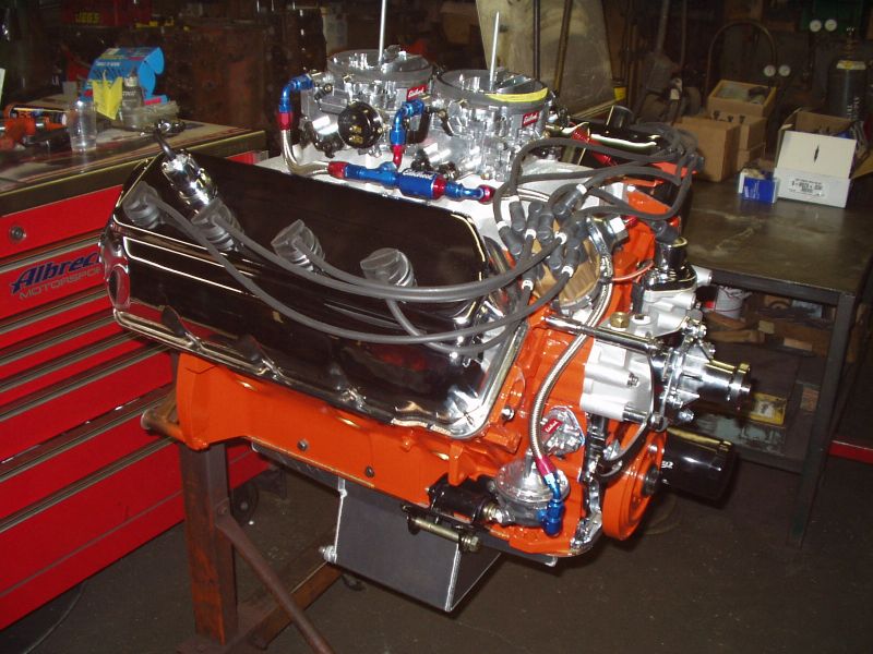 Chevy, Ford, Pontiac, and Oldsmobile performance crate engines